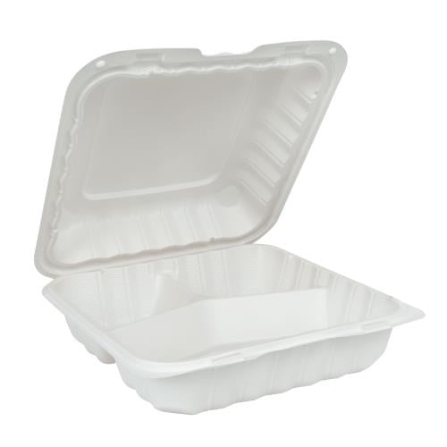EcoSystems Compartment Hinged Container 8X8 (3 compartment)