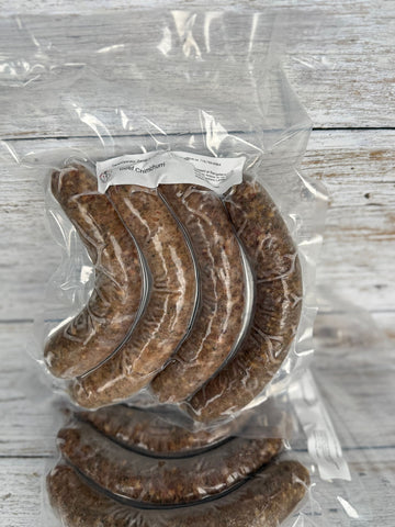 4 Beef Chimichurri Sausages