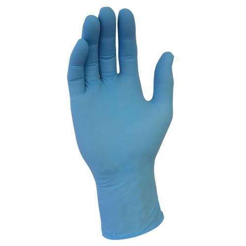 SURETOUCH Blue Nitrile Gloves (Small)